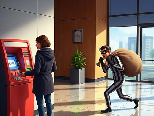 Bank Robbery Sneak Master